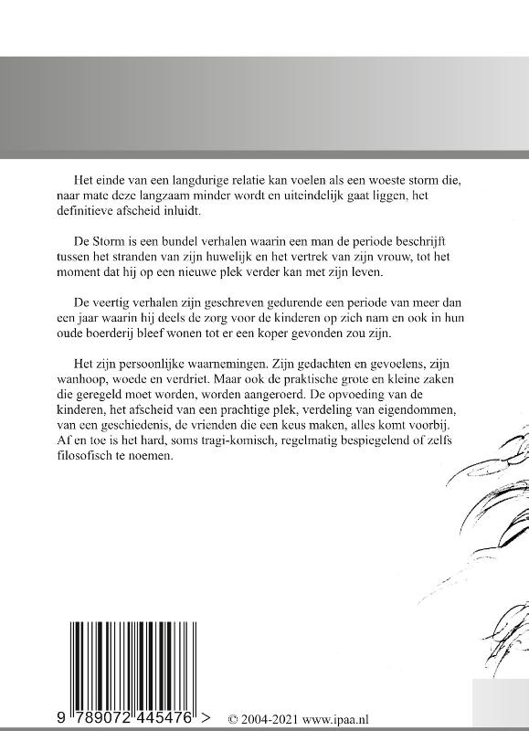 Achterkant van De storm