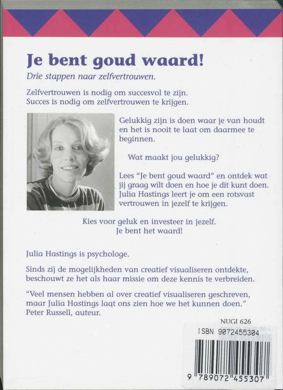 Achterkant van Je bent goud waard!