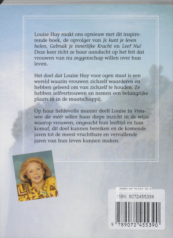 Achterkant van Voor vrouwen die meer willen