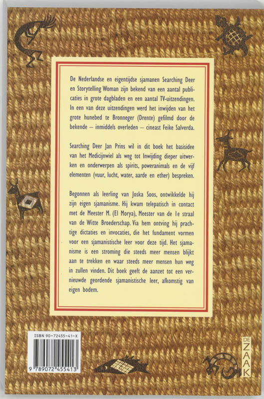 Achterkant van De sjamanistische leringen van de Meester M.
