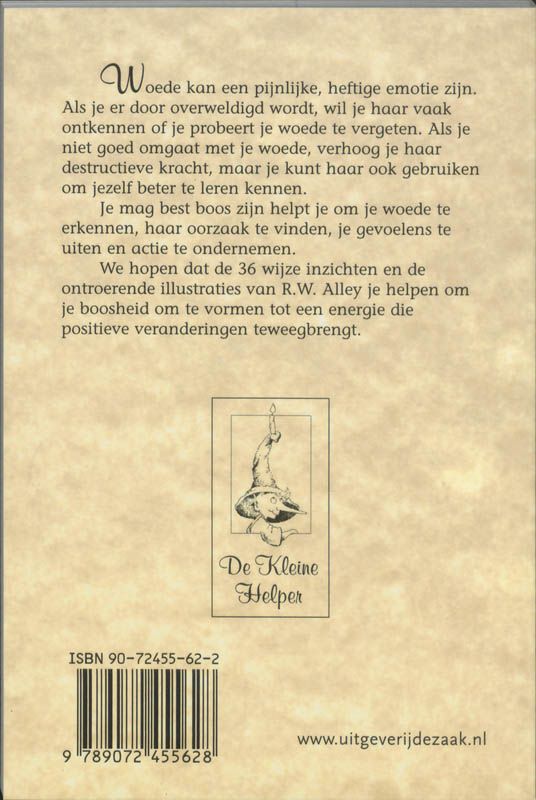 Achterkant van Je mag best boos zijn