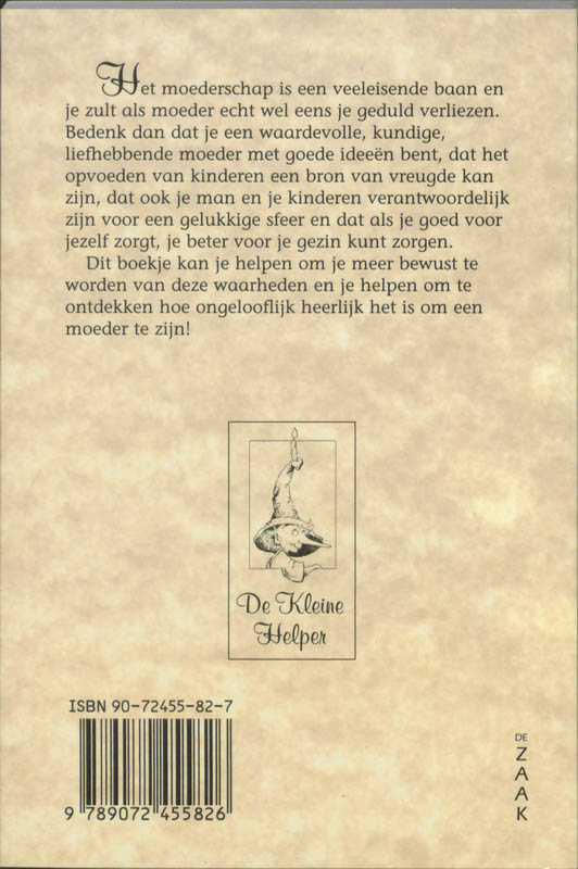 Achterkant van Voor een lieve, drukke moeder