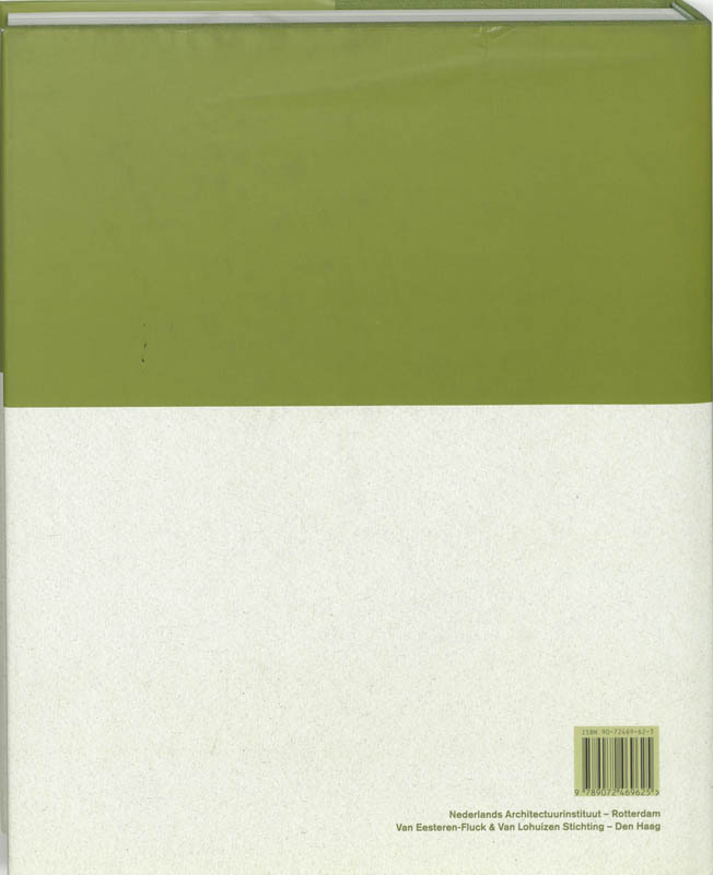 Achterkant van I Bouwkunst, stijl, stedenbouw