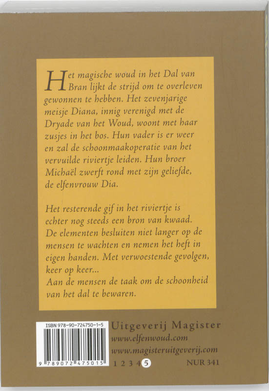 Achterkant van De elementen grijpen in