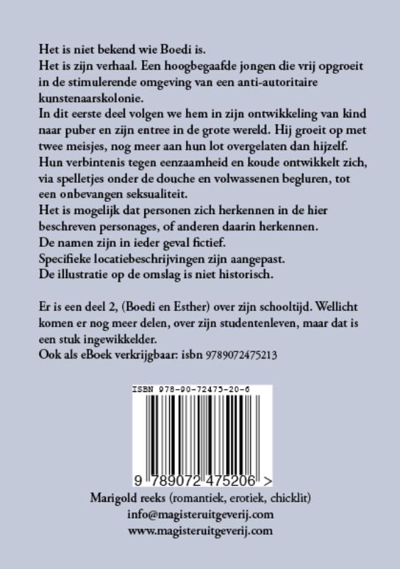 Achterkant van Erotische herinneringen van een mooie jongen