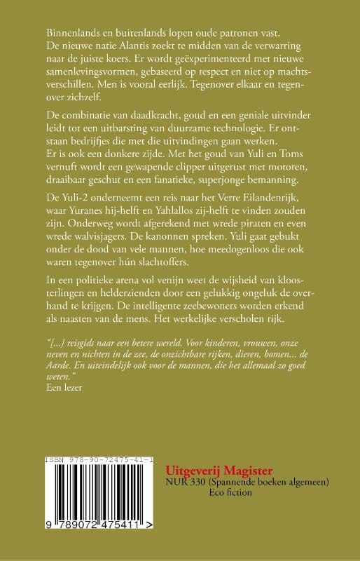 Achterkant van Het verscholen rijk