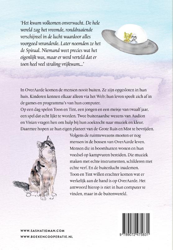 Achterkant van OverAarde