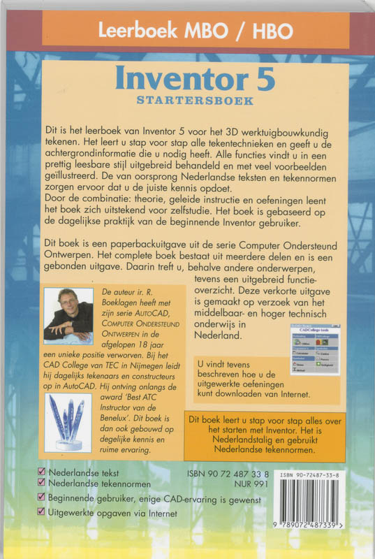 Achterkant van Startersboek
