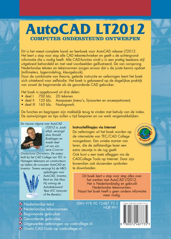 Achterkant van AutoCAD LT2012