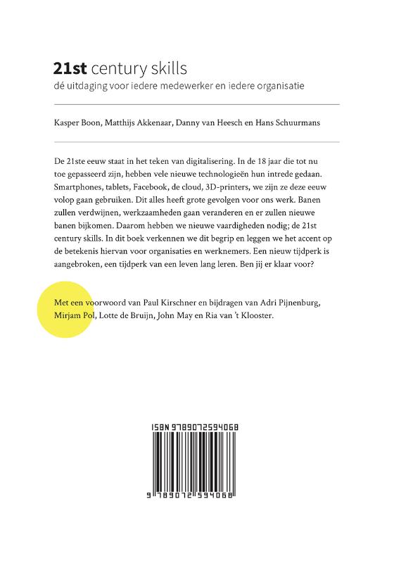 Achterkant van 21st Century Skills