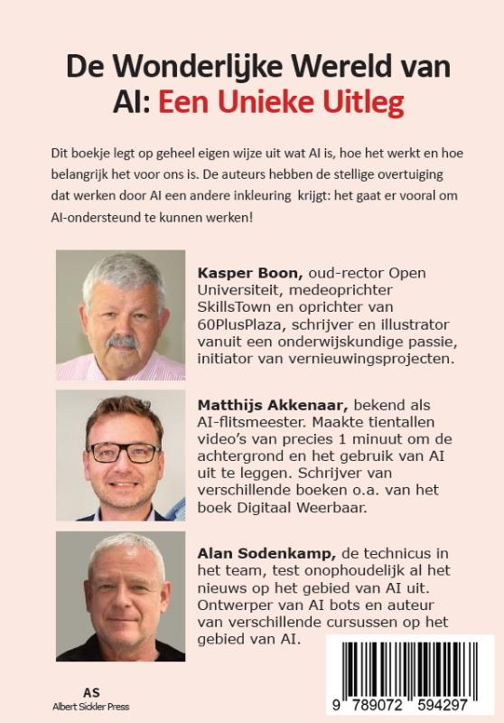 Achterkant van De wonderlijke wereld van AI