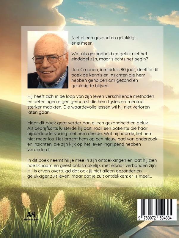 Achterkant van Niet alleen gezonder en gelukkiger... er is meer