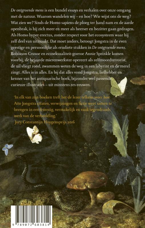 Achterkant van De ontgroende mens
