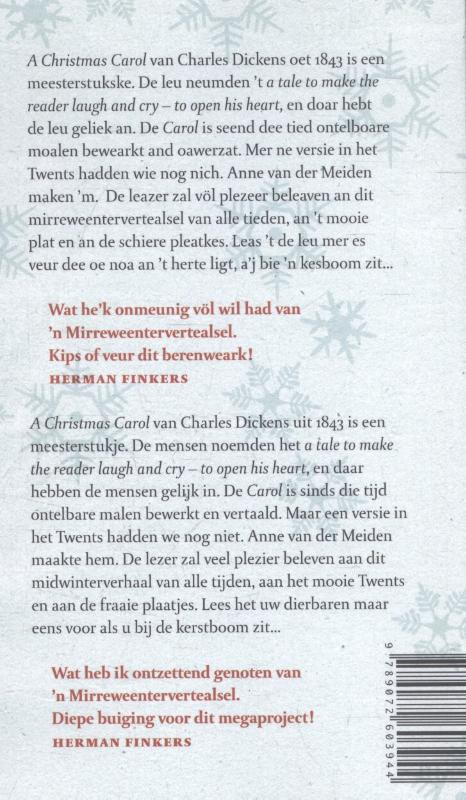 Achterkant van 'n Mirreweentervertealsel