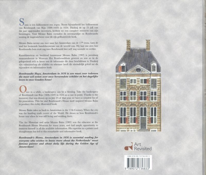 Achterkant van Rembrandts huys-home