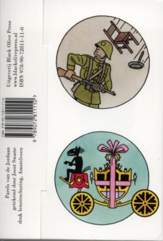 Achterkant van Parels van de Jordaan