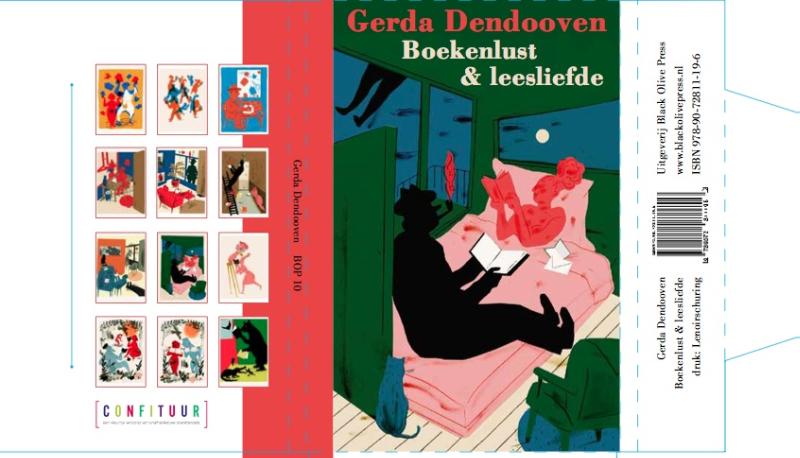 Achterkant van Boekenlust en leesliefde