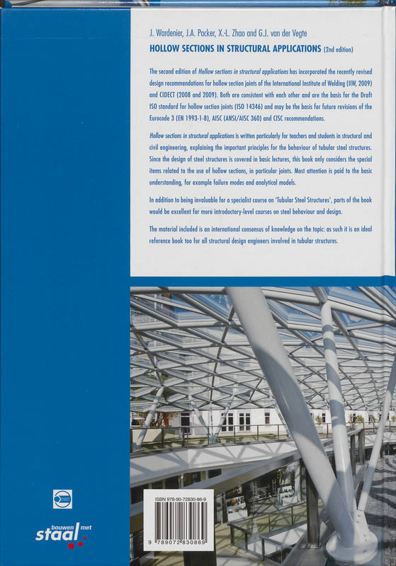 Achterkant van Hollow sections in structural applications