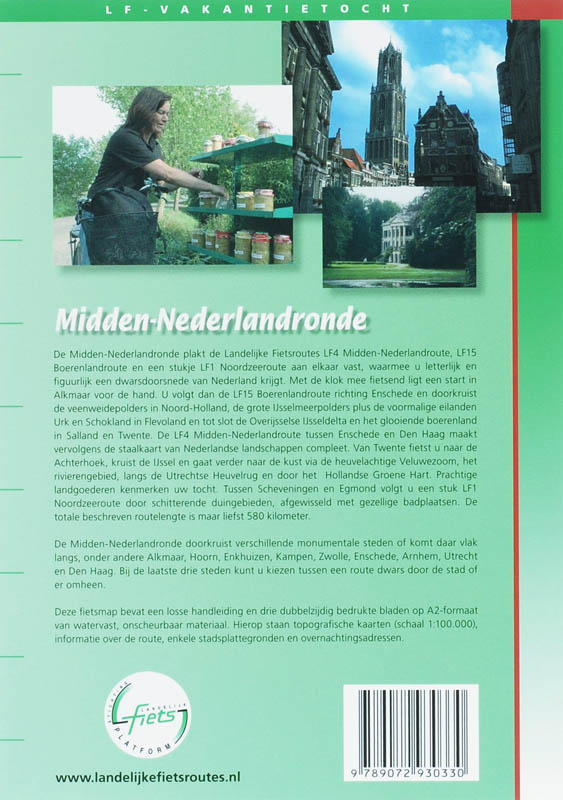 Achterkant van Midden-Nederlandronde