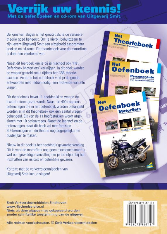 Achterkant van Motorfiets