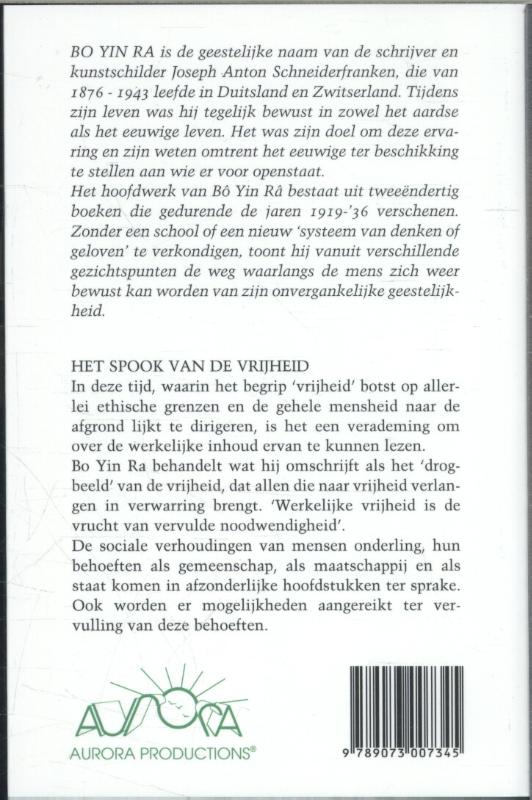 Achterkant van Het spook van de vrijheid