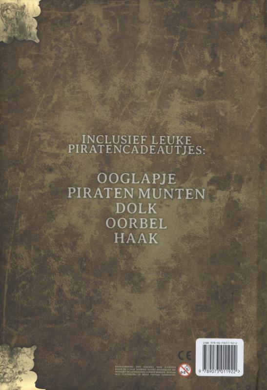 Achterkant van Mijn grote piratenboek