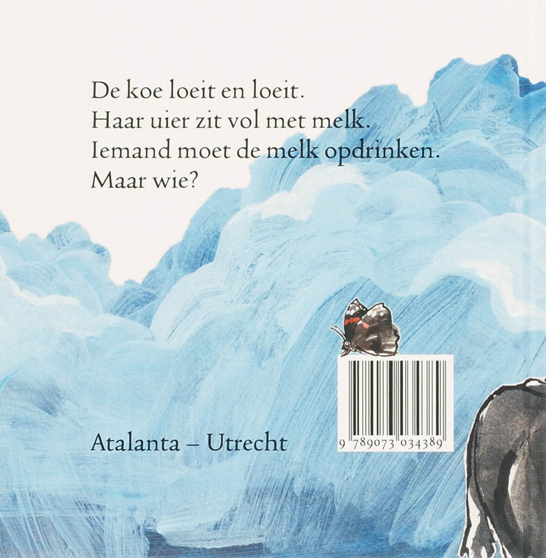 Achterkant van En de koe zei boe