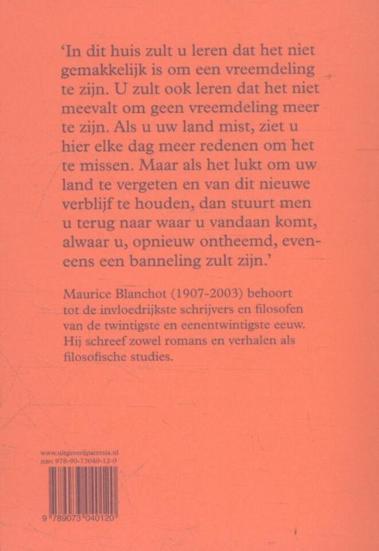 Achterkant van De idylle