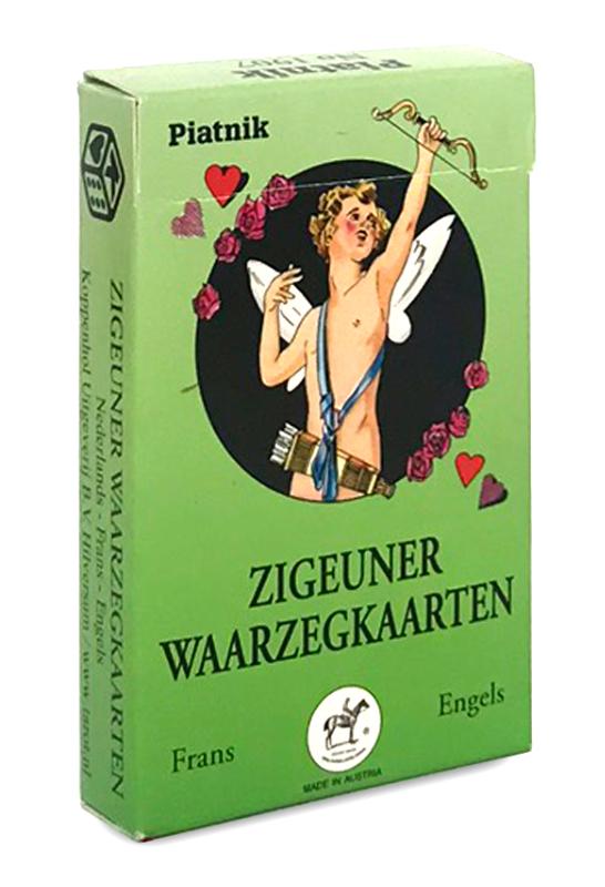 Achterkant van Zigeuner Lenormand waarzegkaarten set