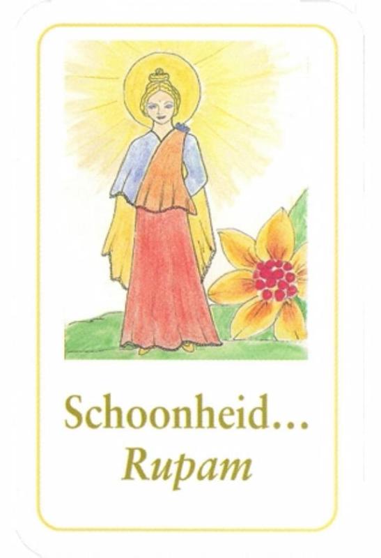 Achterkant van De Boeddha-kaarten