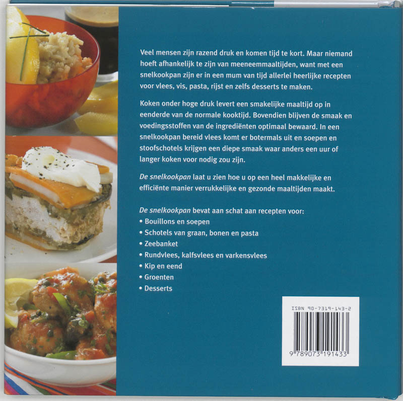 Achterkant van De Snelkookpan