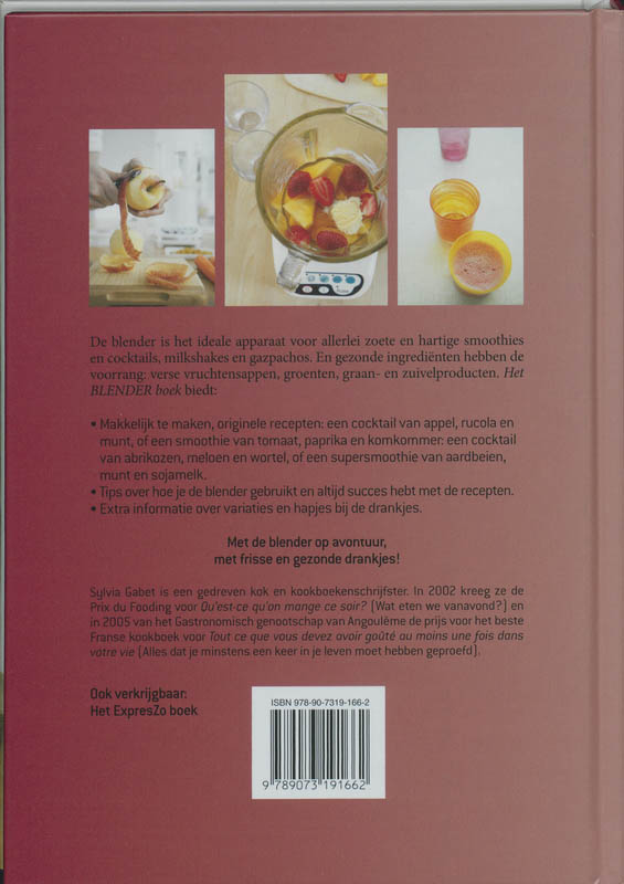 Achterkant van Het Blender boek