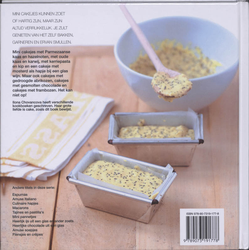 Achterkant van Mini cakejes