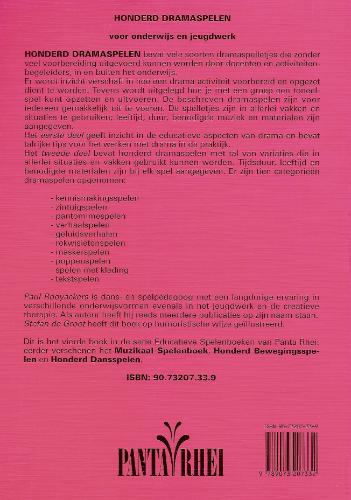 Achterkant van Honderd dramaspelen