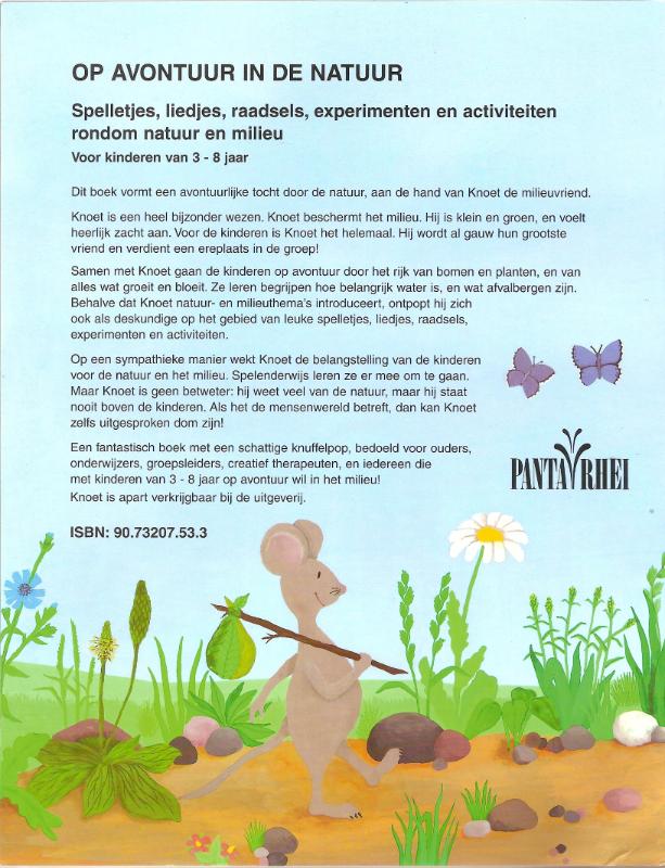 Achterkant van Op avontuur in de natuur
