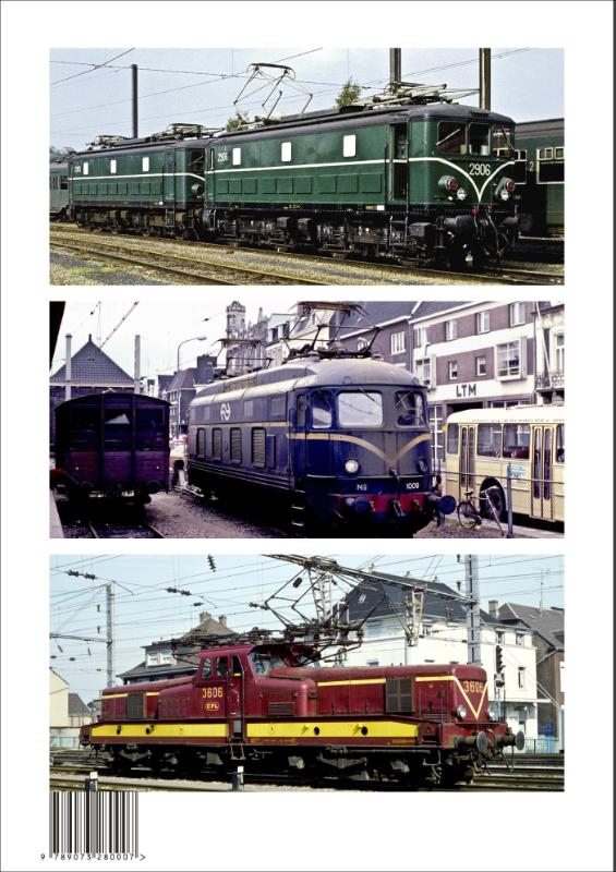Achterkant van Benelux Rail 1970-1980