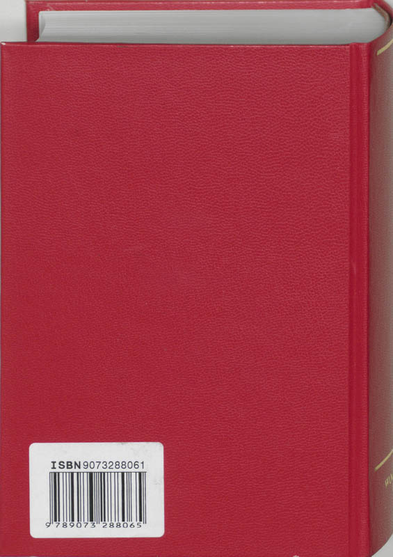 Achterkant van Turks-Nederlands woordenboek
