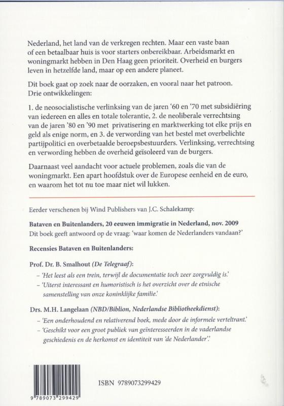 Achterkant van Waarom de politiek teleurstelt