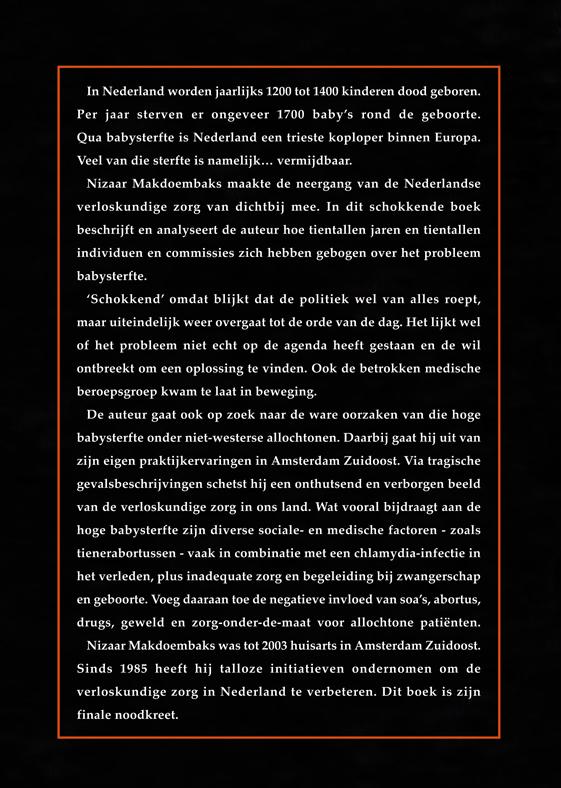 Achterkant van Hoogste babysterfte van Nederland