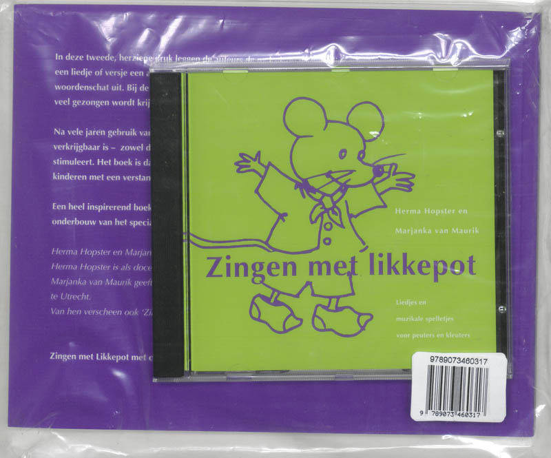 Achterkant van Zingen met likkepot