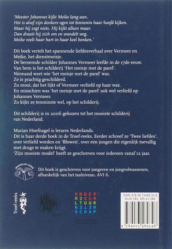Achterkant van Zijn mooiste model
