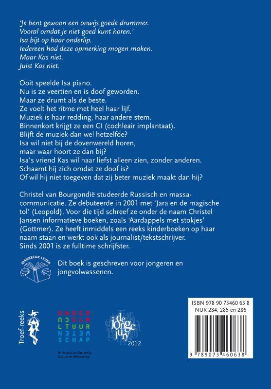 Achterkant van De stem van Isa