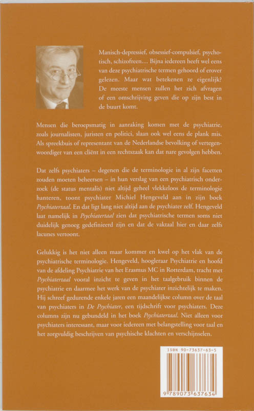 Achterkant van Psychiatertaal
