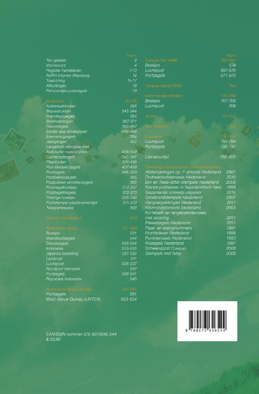 Achterkant van 2012