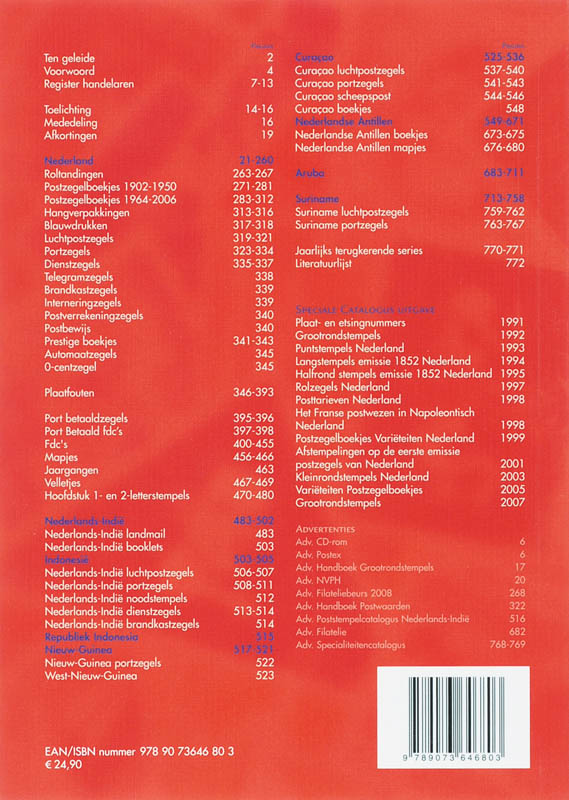 Achterkant van 2008