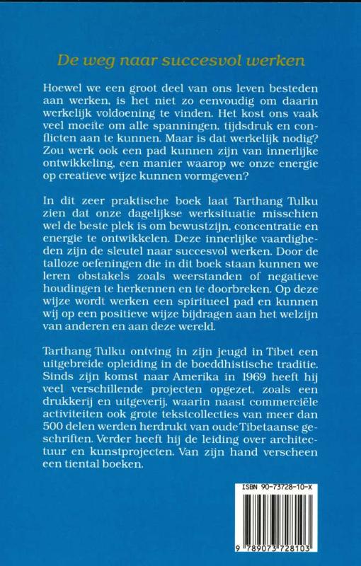Achterkant van Bewustzijn, concentratie en energie