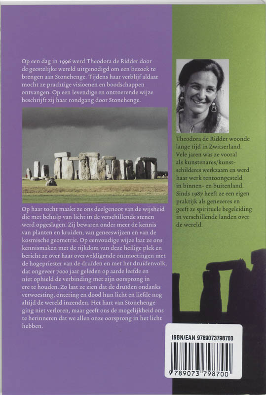Achterkant van Stonehenge in het licht der opstanding