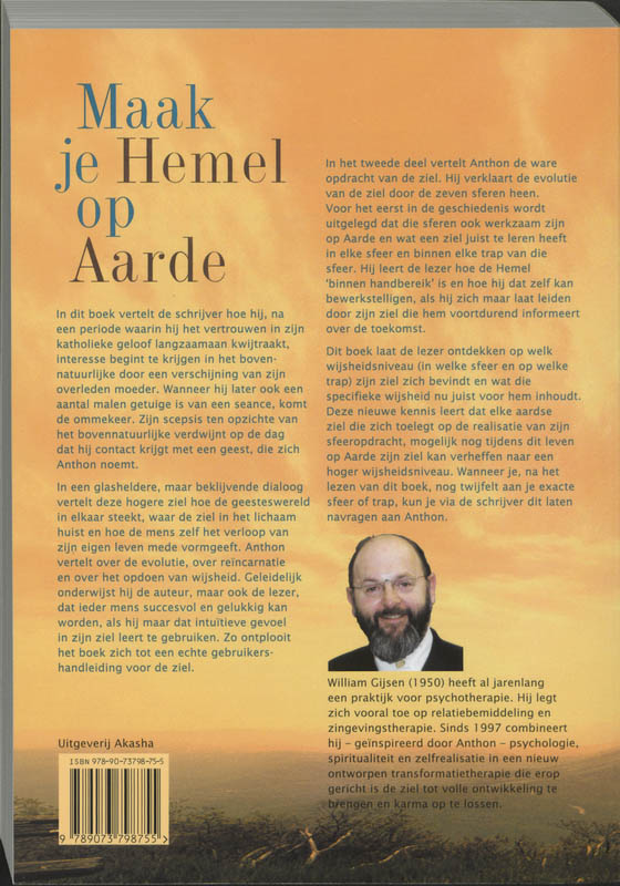 Achterkant van Maak je Hemel op Aarde