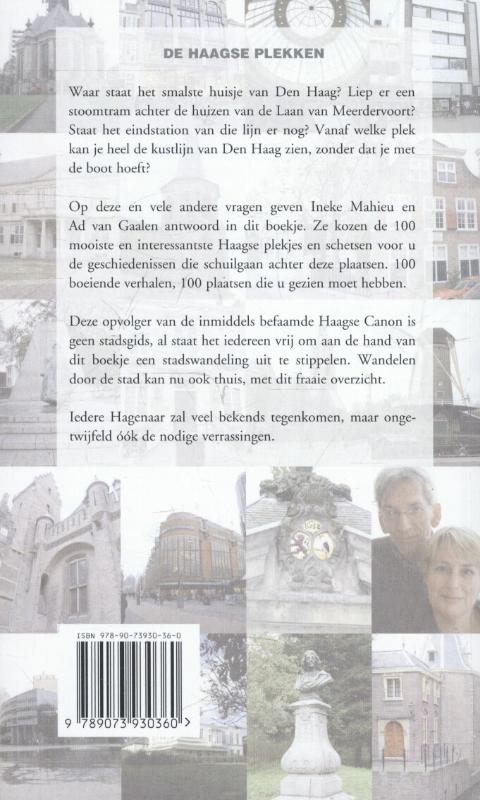 Achterkant van De Haagse plekken