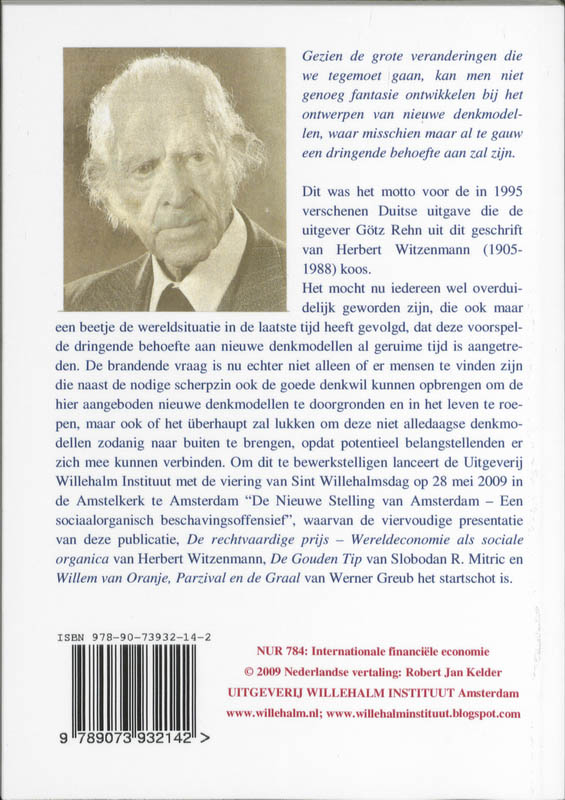 Achterkant van Geldordening als bewustzijnskwestie